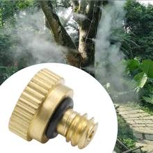 Misting Spray Nozzle 0.1mm 0.2mm 0.3mm 0.4mm 0.5mm Plug Anti Drip Garden Water Mister Cooling Thread Brass Sprinkler Tool 2024 - buy cheap