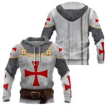 Tessffel-pulôver cavaleiro templar jesus god guard, mais novo pullover da moda, com zíper/moletom/jaqueta b8 2024 - compre barato