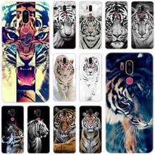 Animal tiger Silicone Case For LG G5 G6 Mini G7 G8 G8S V20 V30 V40 V50 ThinQ Q6 Q7 Q8 Q9 Q60 W10 W30 Aristo 2 X Power 2 3 Cover 2024 - buy cheap