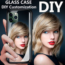 Custom made DIY qualquer imagem imagem Vidro Silicone Telefone Caso Para Vivo 3 NEX3 NEX NEX 3S Y89 Y17 y3 Y15 Y12 U10 U3X Y93 Y91C Y93S 2024 - compre barato