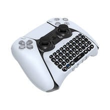 Teclado Qwerty inalámbrico para mando de PS5, miniteclado para videoconsola PS5, con altavoz integrado, Chat de voz, mensajes y Chat 2024 - compra barato