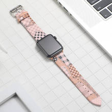 Для apple watch сменный ремешок 42 44 мм кожаный ремешок для apple watch 4 5 38 40 мм для iwatch 5 3/2/1 сменный Браслет 2024 - купить недорого