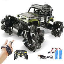 Carro de escalada, 2.4g, 4wd rc, off-road, drift, controle de gesto acrobático, carros de escalada, caminhão monstro, brinquedos off-road, 1:16 2024 - compre barato