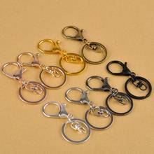 100Pcs Key Ring 30mm Keychain Long 70mm Lobster Clasp Key Hook Keyrings For Jewelry Making Finding DIY Key Chains Accessories 2024 - buy cheap