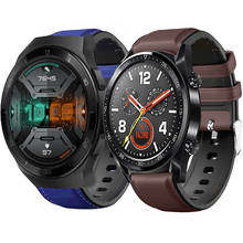 Pulseira de couro e silicone para relógios xiaomi, 47mm, para amazwatch gt e gt2 2024 - compre barato