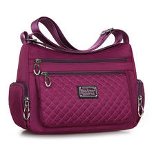 Luxury Women Messenger Bag Waterproof Nylon Shoulder Bags Casual Top-handle Ladies Handbag Travel Tote Women's Crossbody Bag 2024 - buy cheap