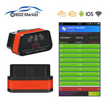 Vgate-herramienta de diagnóstico para coche, accesorio iCar2 ELM327 bt-wireless/Wifi OBD2, ELM 327 V2.1 OBD2 escáner WIFI para IOS/Android/PC, lector de códigos 2024 - compra barato