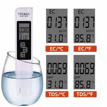 3 in 1 TDS EC Meter Temperature Digital LCD Water Testing Pen Purity Filter with 4 Different Modes Water Level Tester 2024 - buy cheap