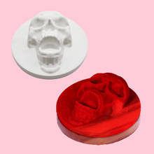 Meibum Round Mousse Moulds Skull Pastry Model Silicone Cake Molds Dessert Baking Tools Decorating Pan Set Kitchen Bakeware 2024 - buy cheap