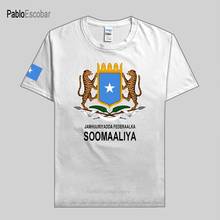 Camiseta de moda de Equipo Nacional Somalí, camisetas de algodón 100%, ropa deportiva de campo, Soomaaliya SOM SO 2024 - compra barato