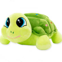 Muñecos de peluche de 23-55CM, Tortuga de dibujos animados, almohada, cojín, animales de peluche, juguetes de dibujos animados, regalo encantador 2024 - compra barato