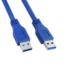 USB 3.0 to USB Cable Male to Male M/M Type A to A USB 2.0 Extension Cable Cord Line 0.3M/0.5M/1M/1.5M/1.8M/3M High Quality 2024 - купить недорого