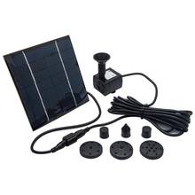 200L/H Decorative Fountain Solar Power Floating Bird Bath Water Panel Fountain Pump Garden Pond Pool Marine water pump 2024 - buy cheap