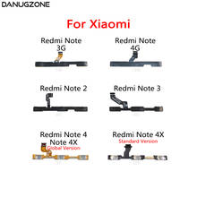 Power Button Switch Volume Button Mute On / Off Key Flex Cable For Xiaomi Redmi NOTE 4 4X 3 2 / Note 3G 4G 2024 - buy cheap