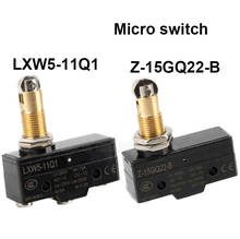 Micro interruptor com 3 parafusos, interruptor de limite vertical de metal com rolo embutido, 15a, 380v, 1 peça 2024 - compre barato