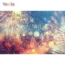 Yeele-fondo fotográfico de vinilo con diseño de fuegos artificiales para fotografía, telón de fondo con luz de Bokeh para sesión de fotos de bebé, accesorios para Video 2024 - compra barato