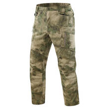 Calça fina masculina, calça de verão de camuflagem tática para combate, treinamento militar, roupa para fãs de exército 2024 - compre barato