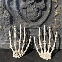 2Pcs Halloween Hand Skeleton Decoration Unique Hand Skeleton Decoration For Haunted House Halloween 1 2024 - buy cheap