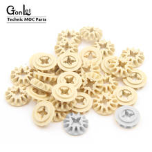 50Pcs/lot High-Tech Part 6589 Gear 12 Tooth Bevel Tech MOC Building Blocks Bricks DIY Children LOGO Designers Gifts Toys 2024 - buy cheap