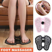 Hot New EMS Leg Reshaping Foot Massager Stimulator & Foot Massager Machine Muscle Stimulation Foot Circulator Massage Cushion 2024 - buy cheap