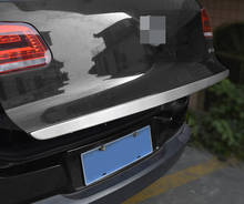 Для Volkswagen VW Tiguan 2010 2011 2012 2013 2014 2015, нержавеющая сталь, задний багажник, отпариватель, Защитная панель, автомобильные аксессуары 2024 - купить недорого