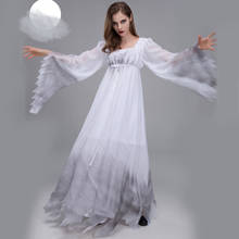 Vestido vampiro fantasma, de halloween, cosplay, amor espiral, noiva, para mulheres 2024 - compre barato