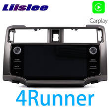 LiisLee Автомобильный мультимедийный GPS DVD HiFi аудио Радио стерео для Toyota 4runner N280 2009 ~ 2019 Android CarPlay адаптер навигация NAVI 2024 - купить недорого