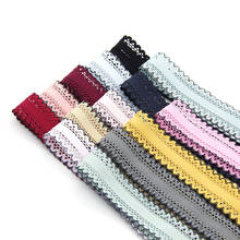 David accessories 25mm Ribbon Lace Stretch Wave Ruffle Ribbon ,DIY handmade materials for DIY Wrapping/Hair Bow,10Yc6752 2024 - buy cheap