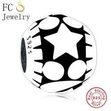 FC Jewelry Fit Original Charms Bracelet Real 925 Sterling Silver Star Circle & Space Universe Beads For Making Berloque 2021 2024 - buy cheap