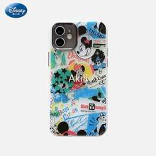 DISNEY Mickey silicone case for iPhone 11 Pro Xs Max iPhone SE 2020 7 8 Plus  360 Full Cover zz0420-5 2024 - buy cheap