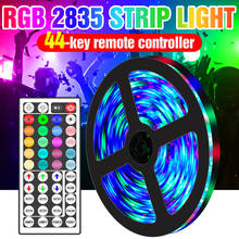 LED RGB Light Strip Flexible Controller Lamp RGB 2835 Ribbon LED Lamp Tape 12V RGBW Decoration BackLight Lamp 5M 10M 15M 20M PIR 2024 - buy cheap