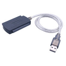 Usb 2.0 ide sata 5.25 s-ata 2.5 3.5 Polegada disco rígido hdd adaptador cabo para computador portátil conversor 2024 - compre barato