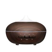 Automatic microwave sensor 300ml Aroma Diffuser Essential Oil Diffuser Aromatherapy Mist Maker with 7 Color LED Light Wood grain 2024 - buy cheap