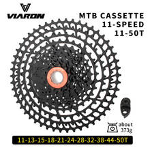 VIARON, 11-скоростная светильник кассета велосипеда, свободное колесо, CNC кронштейн, звездочка 11T-46T 50T 52T MTB Аксессуары для горных велосипедов 2024 - купить недорого