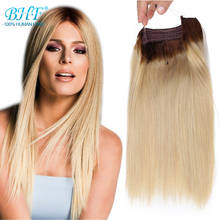 BHF прямые волосы Remy Halo Remy, накладные человеческие волосы, комплект из 1 предмета, не зажимаемые волосы на линии, 100 г 2024 - купить недорого