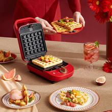 650w elétrica sanduíche fabricante de waffle multi-baker máquina de café da manhã torradeira pancake cozimento sandwichera duplo lado calor 2024 - compre barato