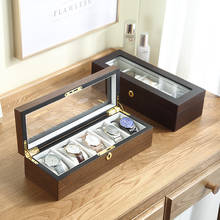 Luxury Watch Box 5 Slots Watch Storage Jewelry Box With Lock Watch Jewelry Storage Box Casket Makeup Storage Box Organizer 2024 - buy cheap