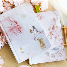 1pc Thousand Lamp Wishes Hardcover Handbook Planner Notebook Cute Gift Chinese Style Diary Notebook 2024 - buy cheap