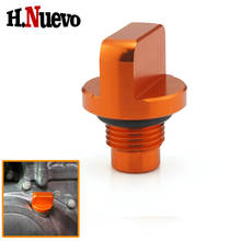 Tornillos de cubierta de tapón de drenaje de aceite magnético para motocicleta, accesorio de aluminio para motor, para KTM DUKE 125/200/390, para Moto RC 125/200/390 2024 - compra barato