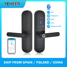 Fingerprint Lock Smart Electronic Digital Door Lock Bluetooth TTLock App 2024 - buy cheap