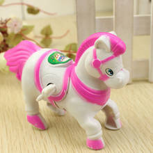 Wind Jumping Running Moving Horse Cute Animal Retro Classic Clockwork Gift for Kids Children Baby Action Vintage Toys Figures 2024 - buy cheap