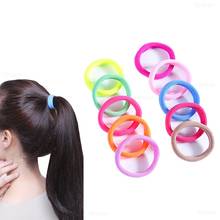 10 Pcs High Elastic Hair Bands for Women Girls Hairband Ponytail Holder Rubber Band Gum Hair Ties Scrunchies Hair Accessories 2024 - buy cheap