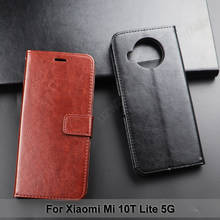 Чехол-книжка из искусственной кожи для Xiaomi Mi 10T Lite 2024 - купить недорого