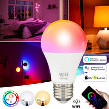 12W 15W TUYA WiFi Smart Light Bulb E27 LED RGB Lamp Work with Alexa/Google Home 85-265V RGB+C+W Dimmable Timer Function Bulb 2024 - buy cheap