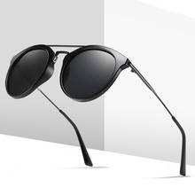 Fashion Men Square Polarized Sunglasses Driving Vintage Brand Design Sun Glasses Outdoor fishing glasses Frame Anti-Glare Mirror 2024 - buy cheap