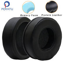 POYATU Earpads Headphone Ear Pads For AKG K52 Ear Pads Cushion Leather Earmuff Repair Parts Earphone Accessories 2024 - buy cheap