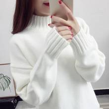 Cashmere Turtleneck Sweater Women 2020 Autumn Winter Pullover Jumper Pull Femme Hiver Streetwear Casual Knitted Sweater 2024 - buy cheap