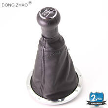 For VW Gol 2004 2005 2006 2007 2008 2009 2010 Car-styling 5 Speed Gear Stick Level Shift Knob With Leather Boot 2024 - compre barato