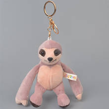 1Pcs Creative Cute Sloth Plush Bag Pendant Staffed Kawaii Animal Plush Toys for Kids Children Lovely Doll Key Chains Gift 2024 - buy cheap