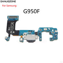 Porta de carregamento usb soquete conector, plugue conector flexível para samsung galaxy s8 g950f g950u g950n g9500 2024 - compre barato